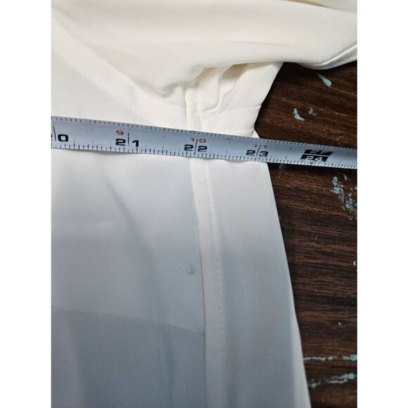 Ralph Lauren White Long Sleeve Blouse Womens size 2X NEW TAGS - Picture 8 of 9